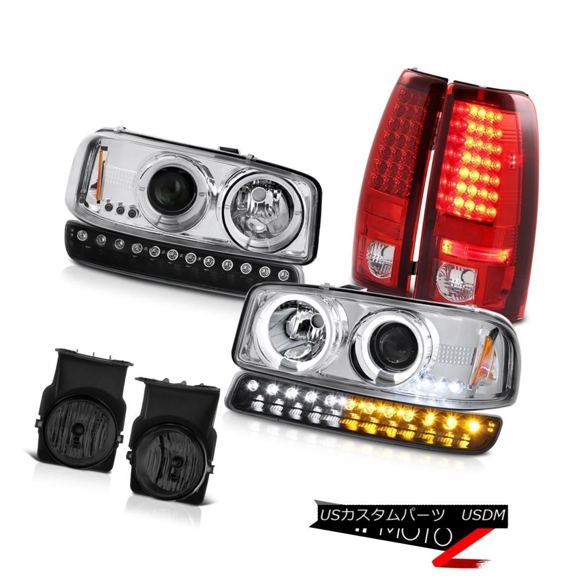 テールライト 2003-2006 Sierra SL Fog lamps bloody red rear smd brake bumper lamp Headlights 2003-2006シエラSLフォグランプピュアレッドリバースsmdブレーキバンパーランプヘッドライト 【並行輸入品】
