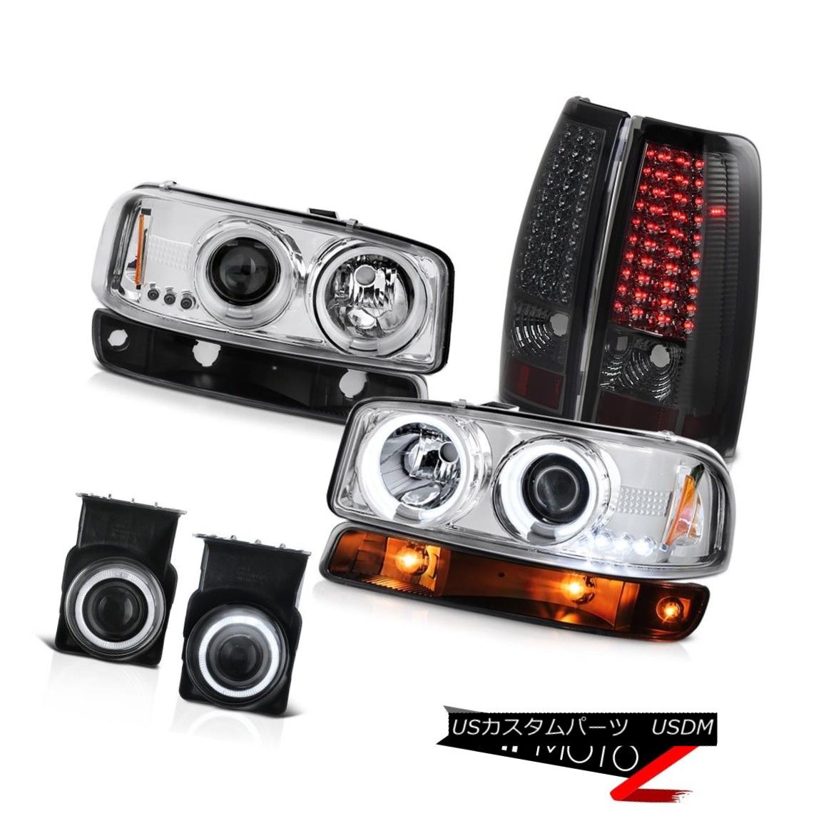 テールライト 03-06 Sierra SLE Fog lamps phantom smoke tail parking light ccfl Headlamps LED 03-06シエラSLEフォグランプファントムスモークテールパーキングライトccflヘッドライトLED 【並行輸入品】