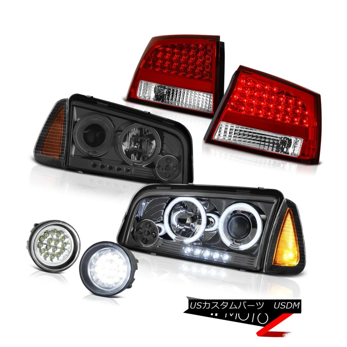 テールライト 06-08 Dodge Charger SXT Foglamps tail lights parking lamp projector headlamps 06-08ダッジチャージャーSXT Foglampsテールライトパーキングランププロジェクターヘッドランプ 【並行輸入品】