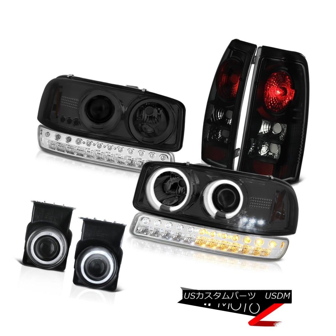テールライト 2003-2006 Sierra 6.6L Foglamps Parking Brake Lights Lamp Smokey CCFL Headlights 2003-2006 Sierra 6.6LフォグランプパーキングブレーキライトランプスモーキーCCFLヘッドライト 【並行輸入品】|カスタムパーツ WORLD倉庫
