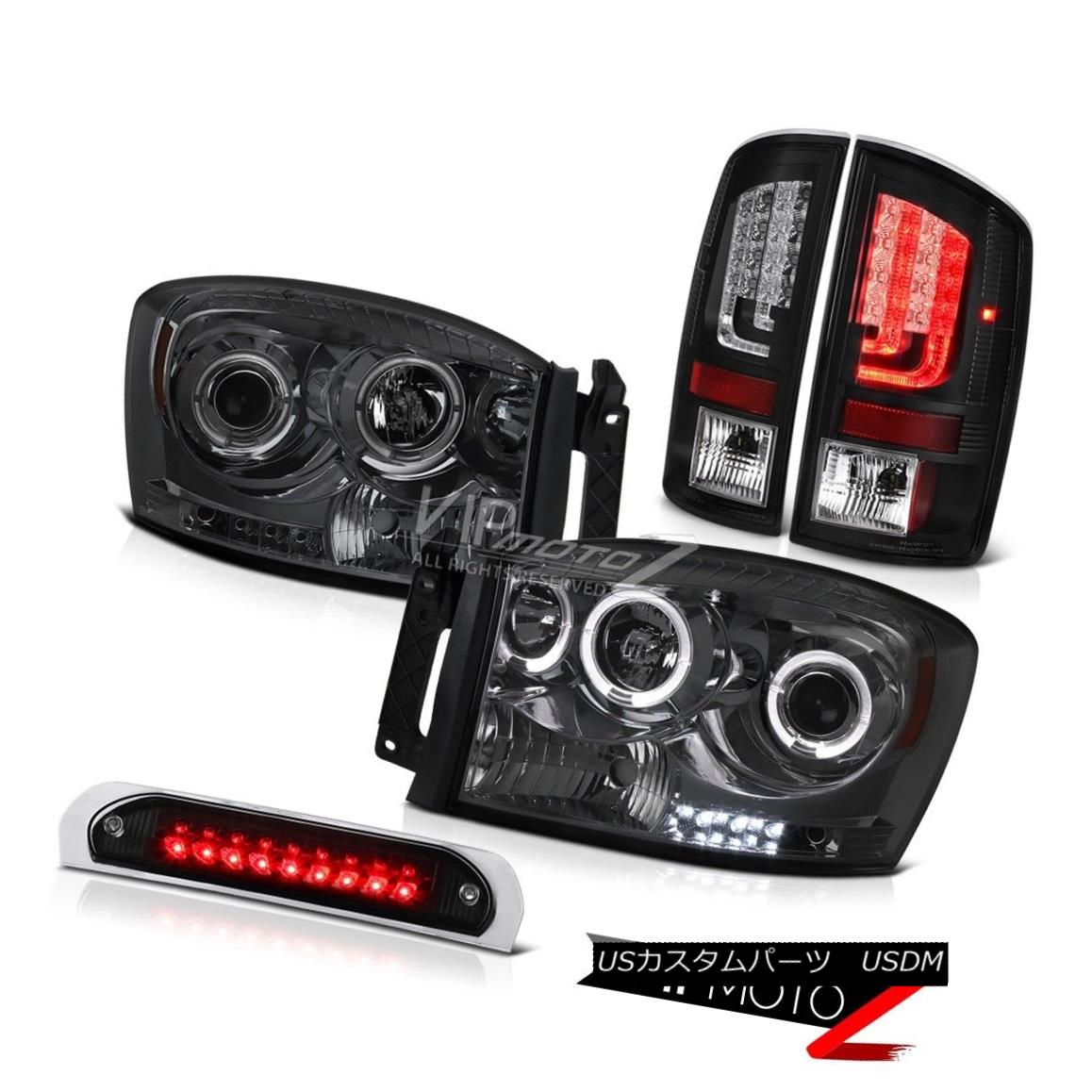 テールライト 2007-2009 Dodge Ram 1500 4.7L Tail Lights Roof Cargo Lamp Headlamps Tron STyle 2007-2009 Dodge Ram 1500 4.7Lテールランプ屋根カーゴランプヘッドランプTron Style 【並行輸入品】