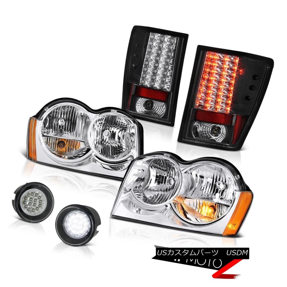 テールライト 05-06 Jeep Grand Cherokee 4X4 Headlights Fog Lights Tail Brake \