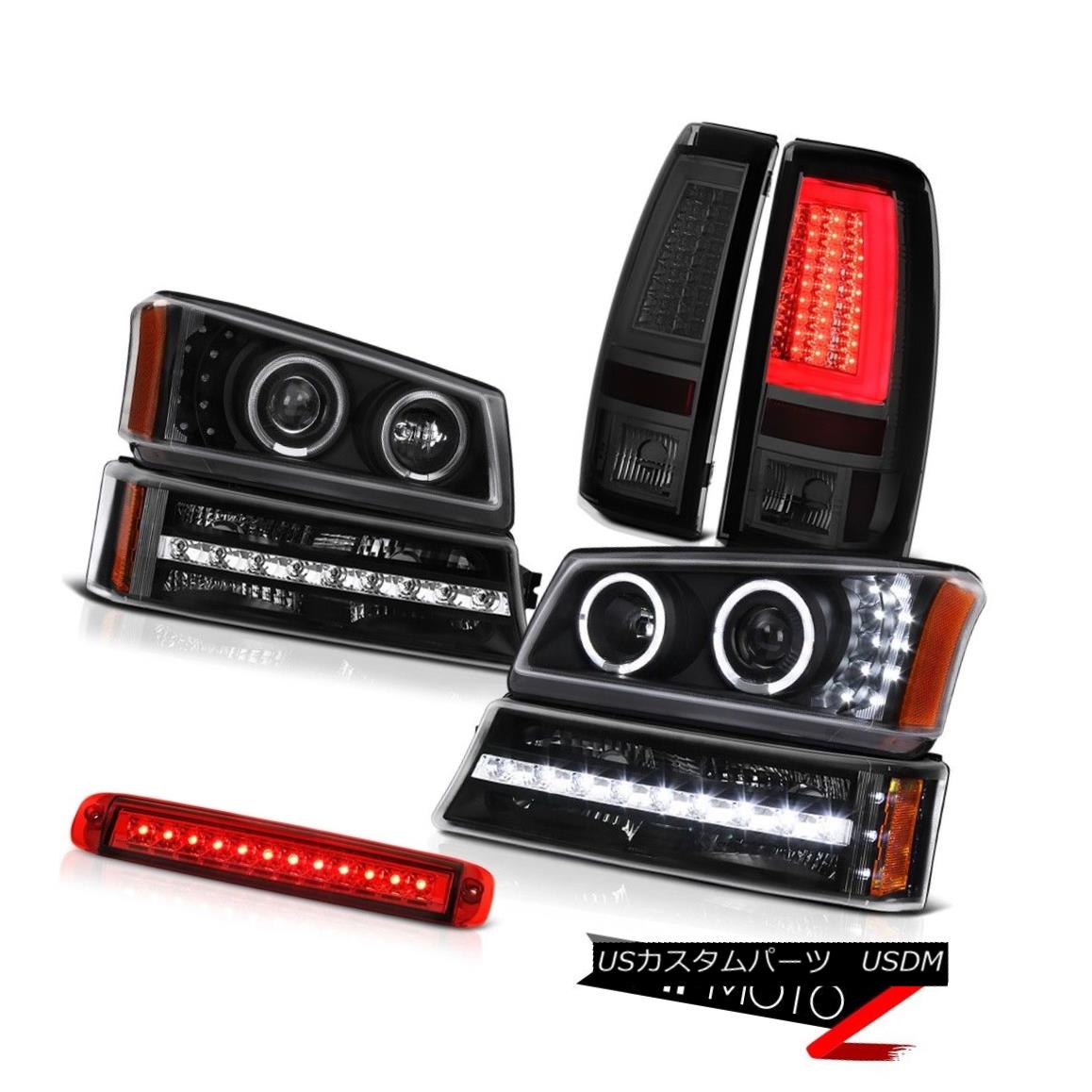 テールライト 03-06 Silverado 1500 Tail Brake Lights 3RD Lamp Headlamps Turn Signal Angel Eyes 03-06 Silverado 1500テールブレーキライト3RDランプヘッドランプターンシグナルエンジェルアイズ 【並行輸入品】 75,444円