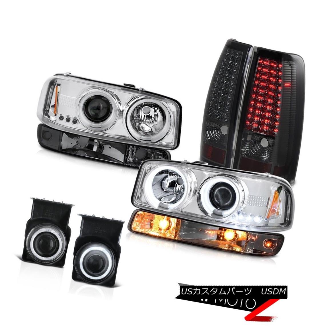 テールライト 2003-2006 Sierra 2500HD Foglamps tail brake lights signal lamp ccfl headlamps 2003-2006 Sierra 2500HD Foglampsテールブレーキライト信号ランプccflヘッドライト 【並行輸入品】