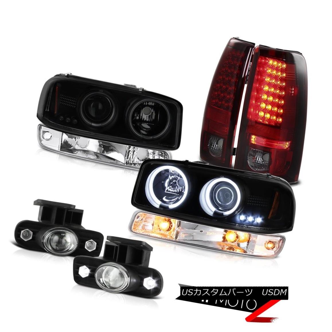 テールライト 99-02 Sierra C3 Euro chrome foglights led taillamps signal lamp ccfl headlights 99-02シエラC3ユーロクロームfoglights ledテールランプ信号ランプccflヘッドライト 【並行輸入品】 74,597円