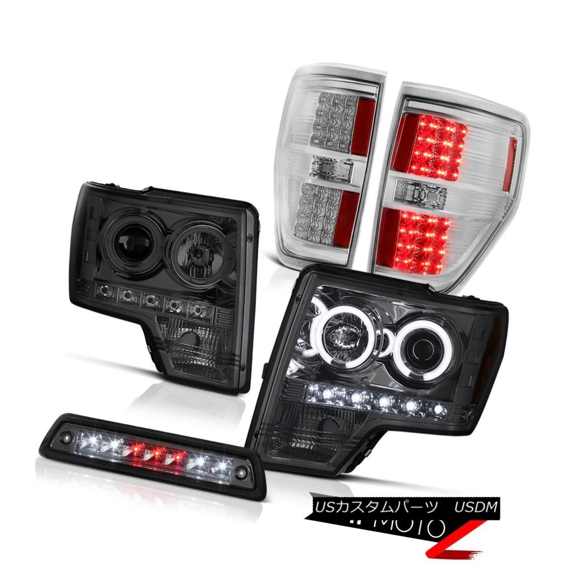 テールライト 09-14 F150 KING RANCH Phantom smoke 3rd brake lamp tail lights Headlights Newest 09-14 F150キングランチファントムスモーク第3ブレーキランプテールライトヘッドライト最新 【並行輸入品】