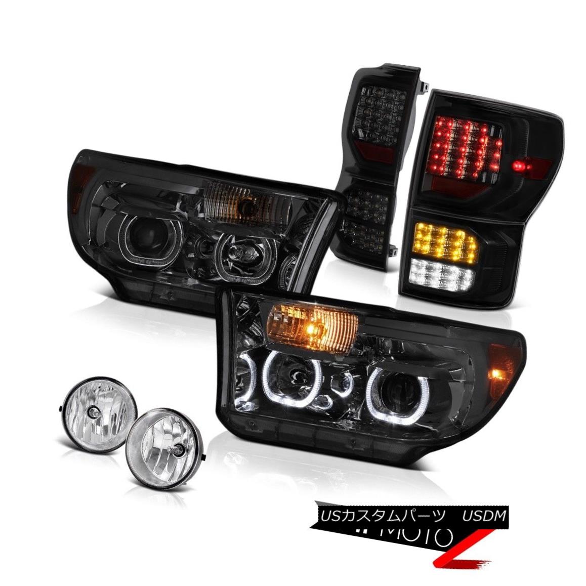 パーツ 車用品 バイク用品 テールライト 車用品 07 13 車用品 テールライト ライト ランプ Platinum Platinum ライト ランプ Toyota Tundra Taillights Headlights Chrome Foglamps Halo Ring 07年 13年トヨタ トンドラ プラチナ テールライトヘッドライト