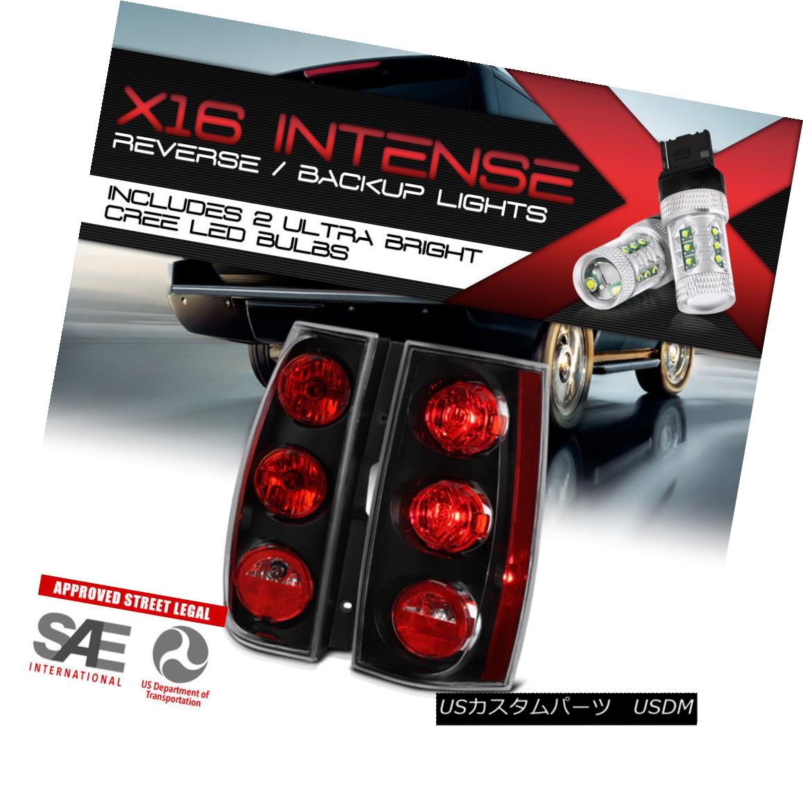テールライト {Cree LED Reverse} 07-15 GMC Yukon XL Chevy Suburban \
