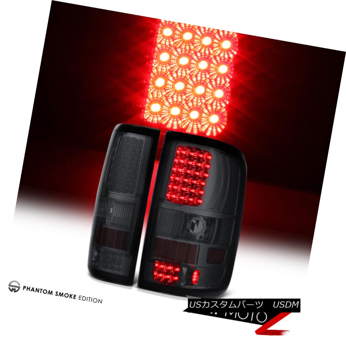 テールライト 2004-08 Ford F150 V8 Smoke LED Tail Light Brake Signal Lamp Left+Right Assembly 2004-08 Ford F150 V8スモークLEDテールライトブレーキ信号ランプ左右アセンブリ 【並行輸入品】