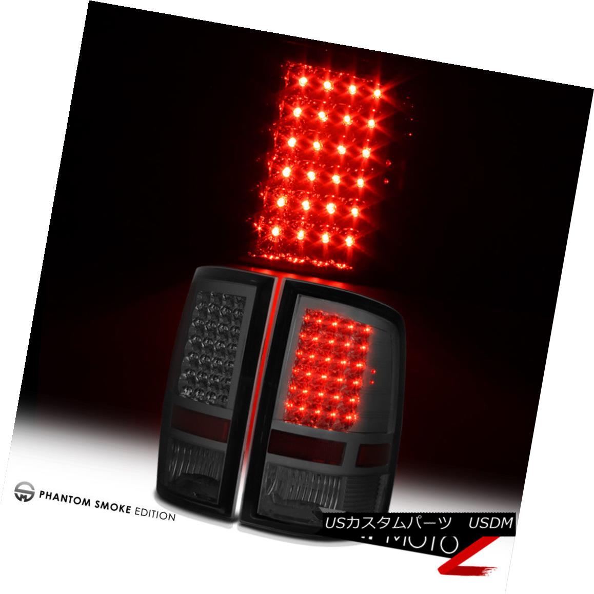 テールライト 2009-2018 Ram 1500 2500 3500 4x4 [SMOKE] LED Brake Tail Lights PAIRS 14 15 16 2009-2018 Ram 1500 2500 3500 4x4 [SMOKE] LEDブレーキテールライトPAIRS 14 15 16 【並行輸入品】