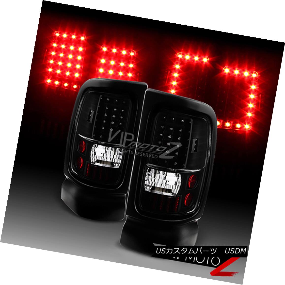 テールライト 1994-2001 Dodge Ram 1500 2500 3500 [Infinity Black] LED Brake Signal Tail Lights 1994-2001 Dodge Ram 1500 2500 3500 [Infinity Black] LEDブレーキ信号テールライト 【並行輸入品】