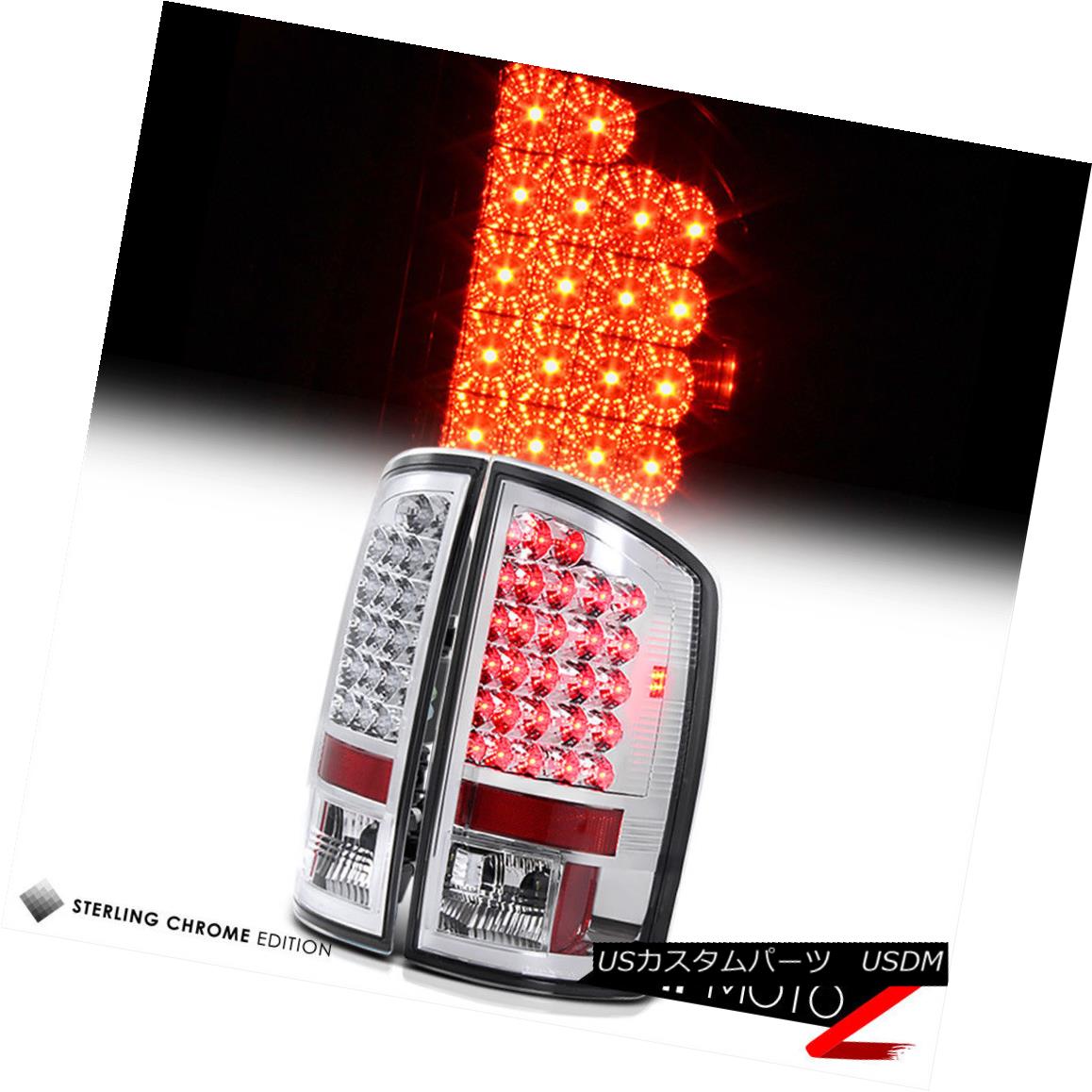 テールライト 2007-2008 Dodge Ram 1500 2500 3500 [EXTREME BRIGHT] LED Rear Tail Lights PAIR 2007-2008 Dodge Ram 1500 2500 3500 [極端な明るさ] LEDリアテールライトペア 【並行輸入品】
