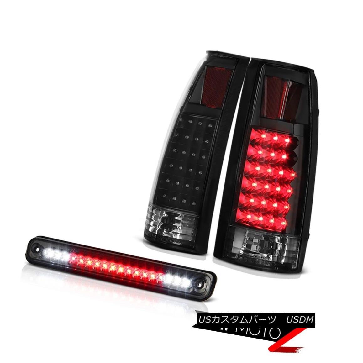 テールライト 1988-1998 GMC CK Suburban 1500 2500 V6 V8 L.E.D 3RD Brake Cab Tail Lights Lamps 1988-1998 GMC CK郊外1500 2500 V6 V8 L.E.D 3RDブレーキキャブテールライトランプ 【並行輸入品】