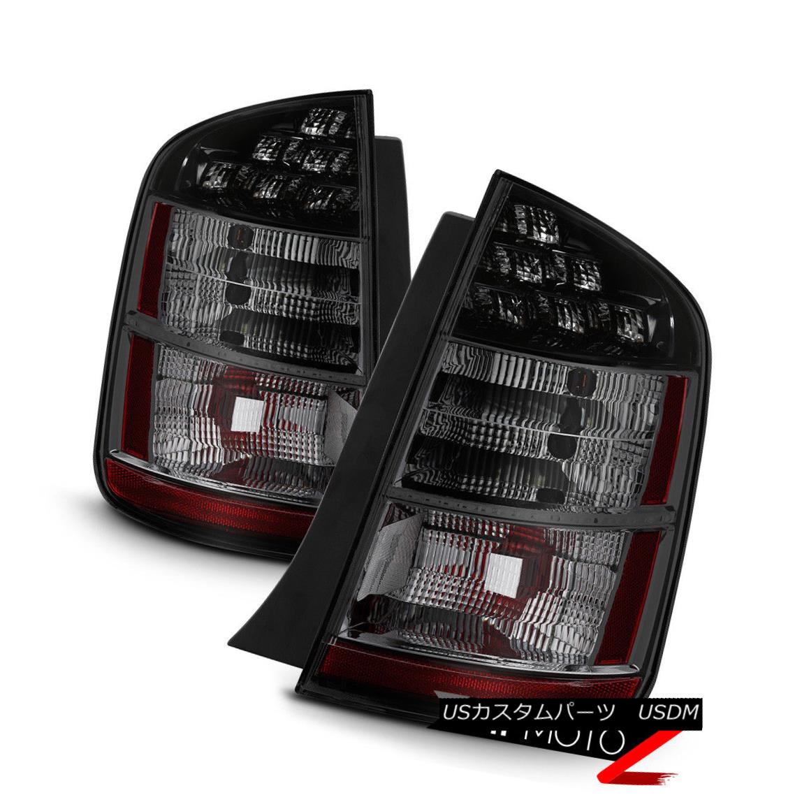 テールライト 2004-2009 Toyota Prius {TITANIUM SMOKE} Rear Parking Brake Tail Lights Lamps SET 2004-2009トヨタプリウス{TITANIUM SMOKE}リアパーキングブレーキテールライトランプSET 【並行輸入品】