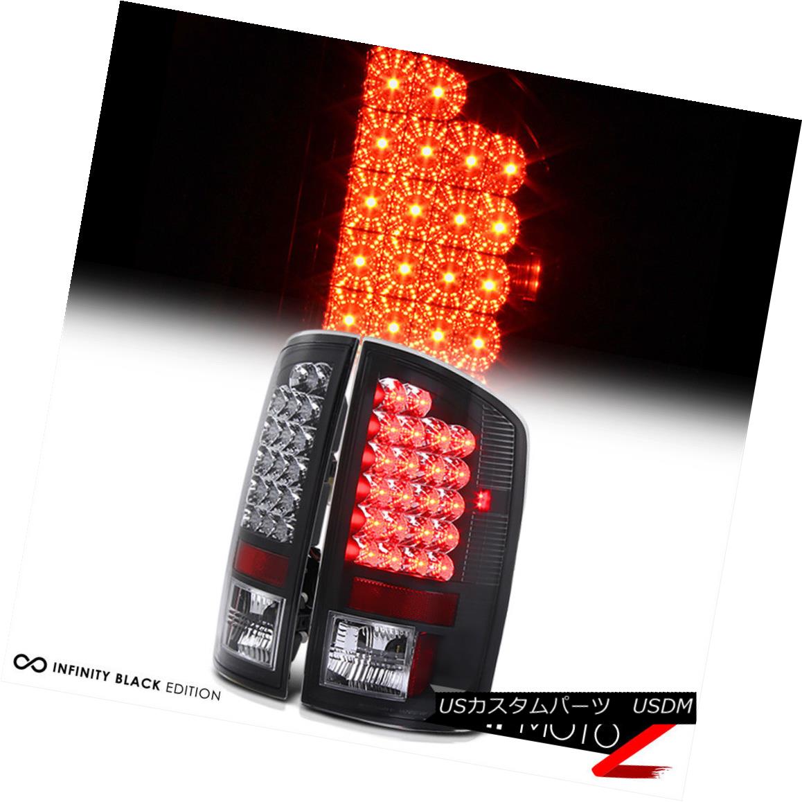 テールライト 2007-2008 Dodge Ram 1500 Black LED Rear Brake Tail Light 2007-2009 Ram 2500 3500 2007-2008ダッジラム1500ブラックLEDリアブレーキテールライト2007-2009 Ram 2500 3500 【並行輸入品】