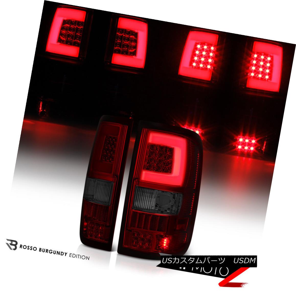 テールライト 04-08 Ford F150 Lobo C-Strip LED Light Tube Dark Red Rear Corner Brake Tail Lamp 04-08フォードF150ロボC-ストリップLEDライトチューブダークレッドリアコーナーブレーキテールランプ 【並行輸入品】