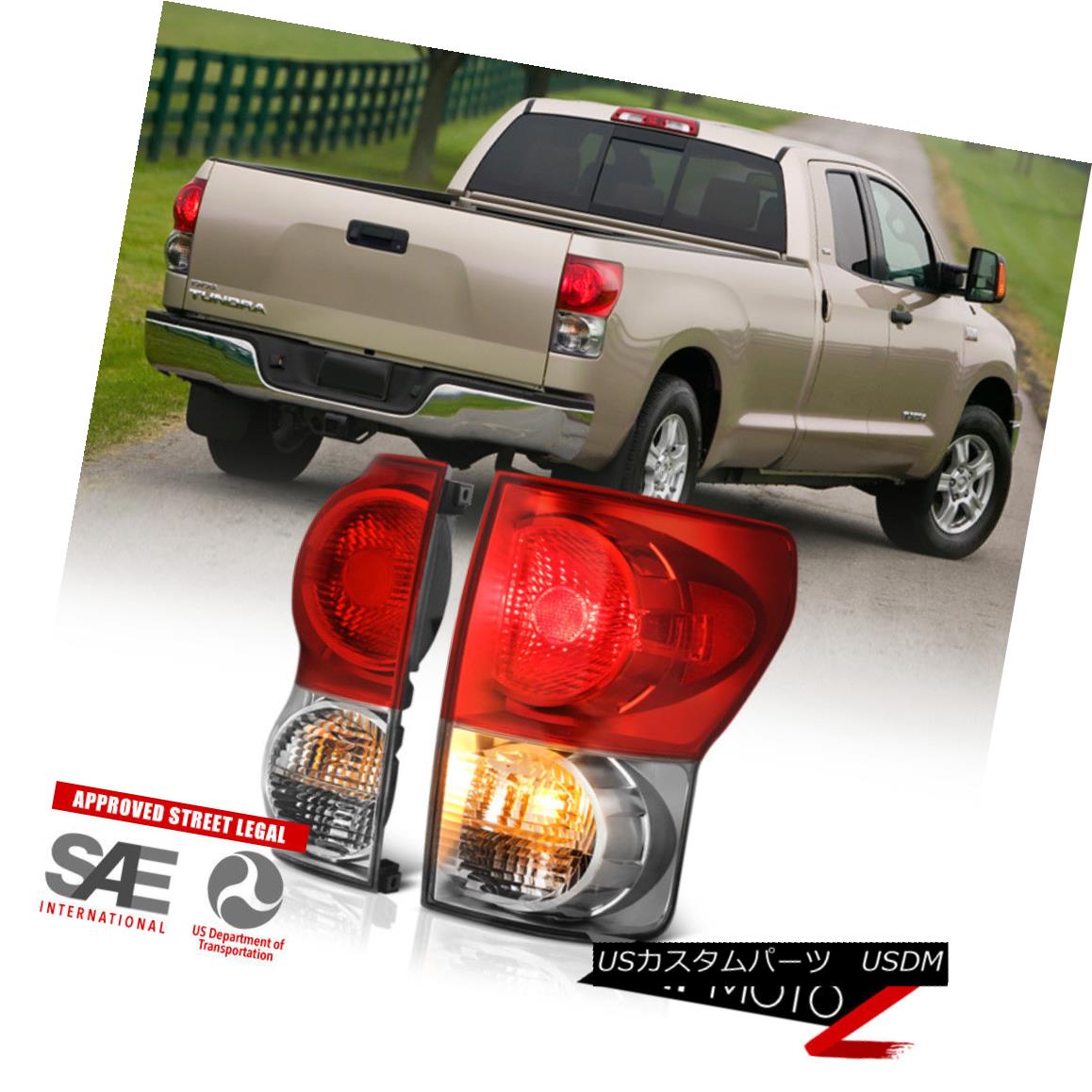 テールライト 07-13 Toyota Tundra [07-09 Orginal Factory Style]Brake Lamp Tail Light Assembly 07-13トヨタトンドラ[07-09オリジナルファクトリー]ブレーキランプテールライトアセンブリ 【並行輸入品】