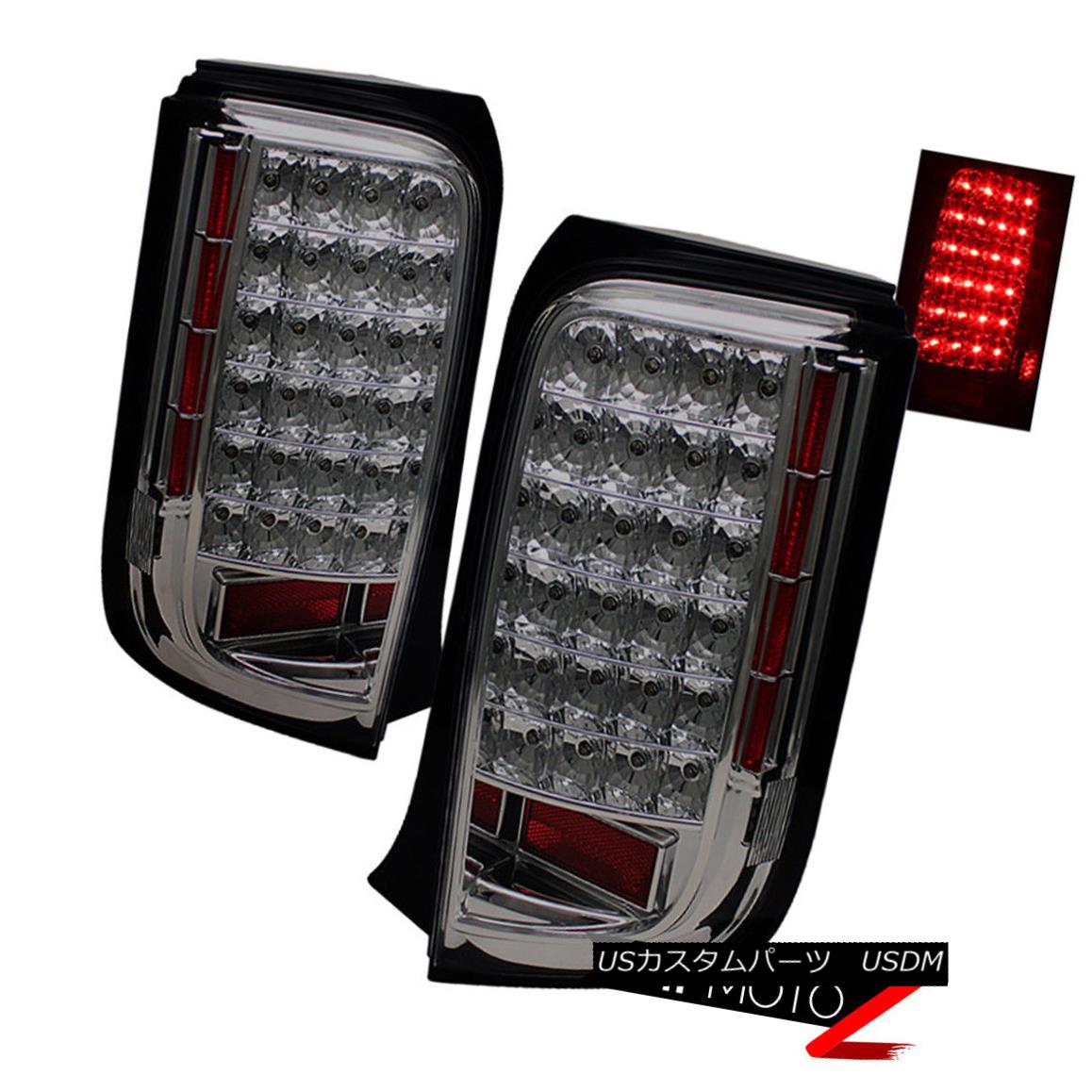 テールライト TiTaniuM Smoke LED Rear Brake Signal Tail Lights Assembly LEFT+RIGHT Scion xB bB TiTaniuMスモークLEDリアブレーキ信号テールライトアセンブリLEFT + RIGHT Scion xB bB 【並行輸入品】