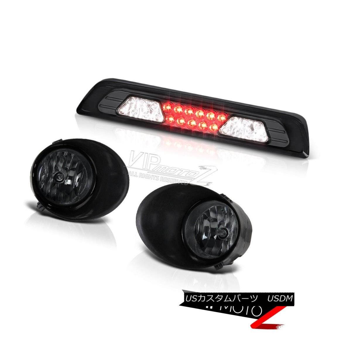 テールライト 2007-2013 Toyota Tundra SR5 Smokey Fog Lights Roof Cargo Lamp Crystal Lens LED 2007-2013 Toyota Tundra SR5スモーキーフォグライトルーフカーゴランプクリスタルレンズLED 【並行輸入品】