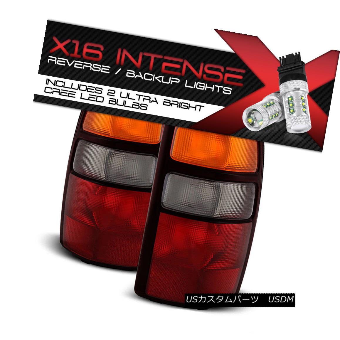 テールライト [Cree LED Reverse] Chevrolet Tahoe Suburban GMC Yukon FACTORY STYLE Tail Lights [Cree LED Reverse] Chevrolet Tahoe郊外GMC Yukon FACTORY STYLEテールライト 【並行輸入品】