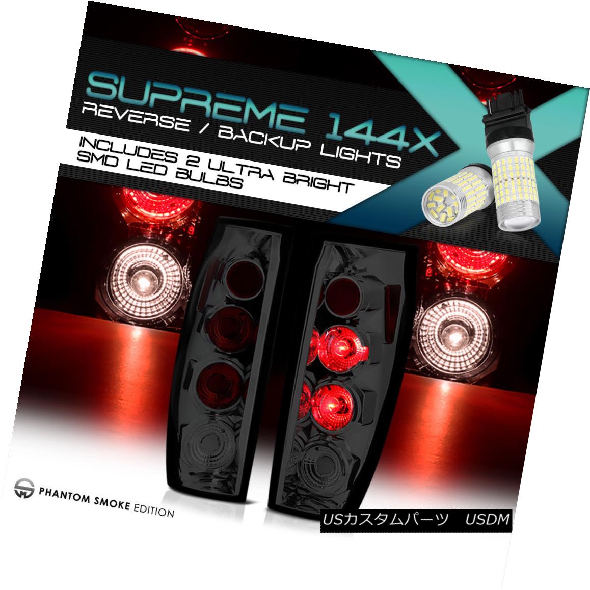 テールライト [FULL SMD BACKUP] 02-2006 Chevy Avalanche 1500 2500 [SMOKE] Taillight LEFT+RIGHT [FULL SMD BACKUP] 02-2006 Chevy Avalanche 1500 2500 [SMOKE]ティアライトLEFT + RIGHT 【並行輸入品】