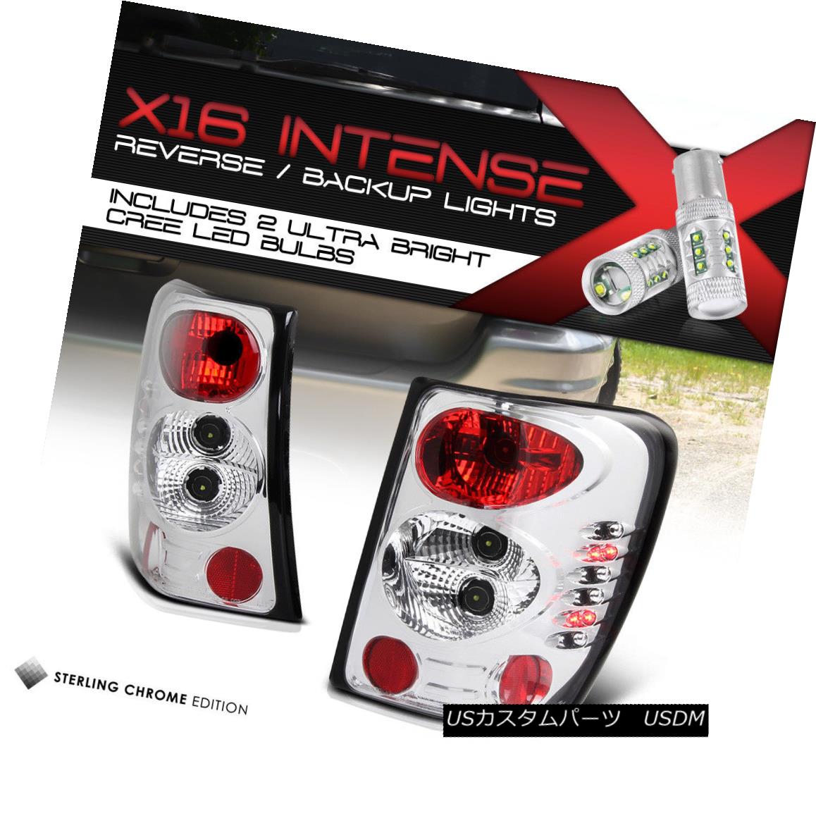 テールライト [CREE LED REVERSE] 1999-2004 Jeep Grand Cherokee Laredo Chrome \