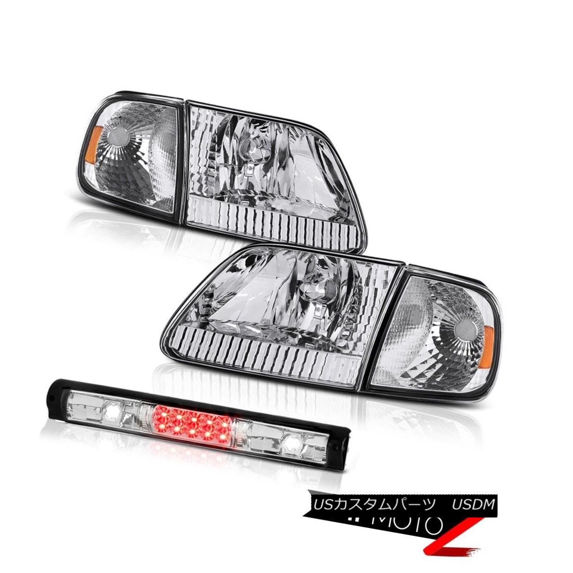 テールライト Chrome Headlamp Euro Parking Roof Brake Cargo LED 1997-2003 F150 Flareside 5.4L クロームヘッドランプユーロ駐車場屋根ブレーキカーゴLED 1997-2003 F150 Flareside 5.4L 【並行輸入品】