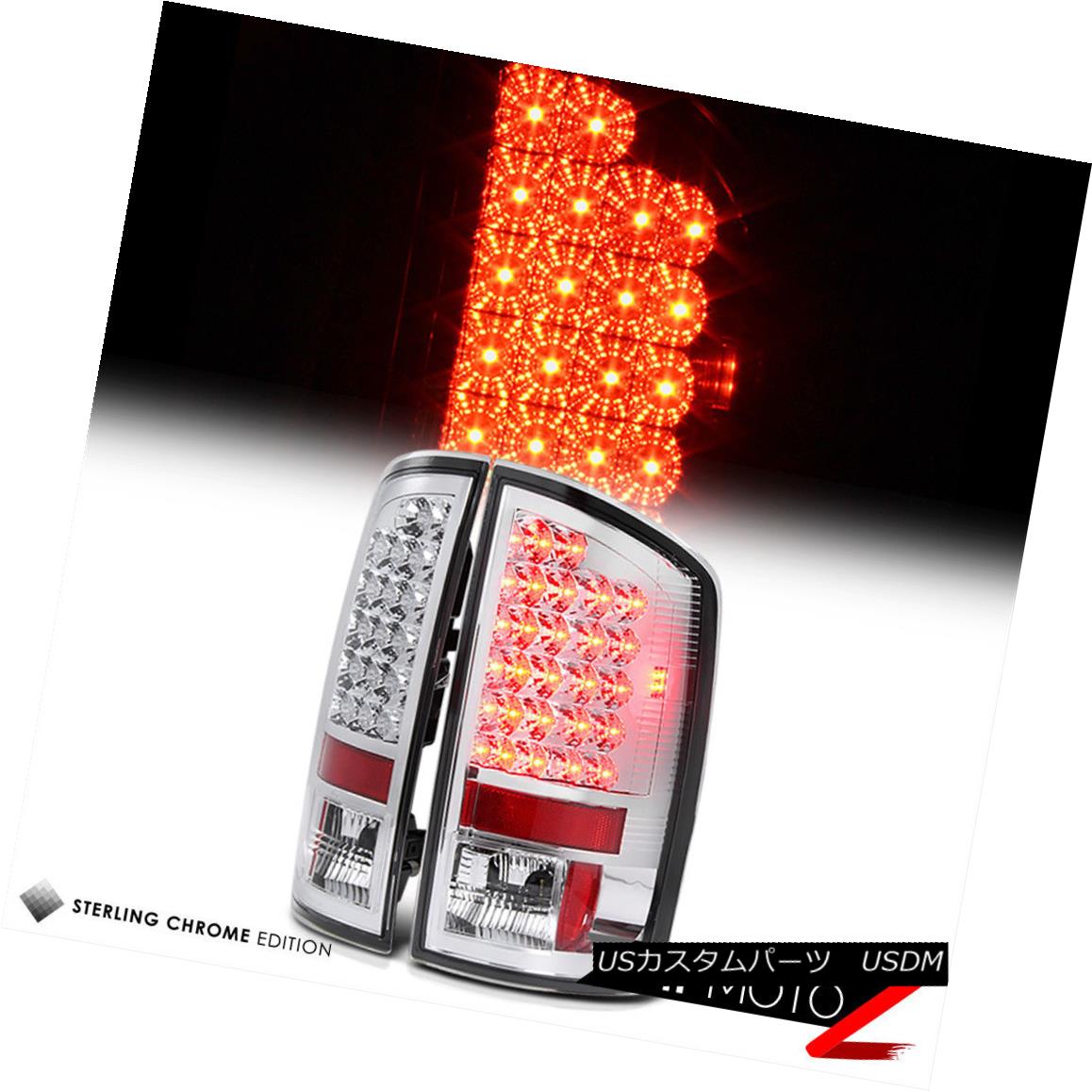 テールライト @CHROME OUT 2002-2005 Dodge Ram 1500 LED Tail Lights PAIR 03-06 Ram 2500 3500 @CHROME OUT 2002-2005ダッジラム1500 LEDテールライトPAIR 03-06 Ram 2500 3500 【並行輸入品】