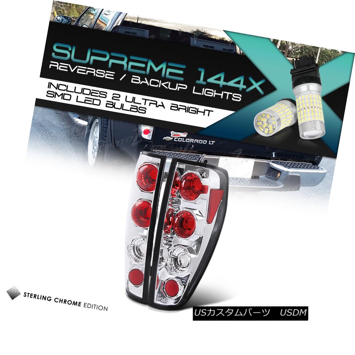テールライト {FULL SMD REVERSE} L+R Euro Altezza Clear Taillight CHEVY 2004-2012 Colorado Z85 {FULL SMD REVERSE} L + RユーロアルテッツァクリアテールライトCHEVY 2004-2012 Colorado Z85 【並行輸入品】