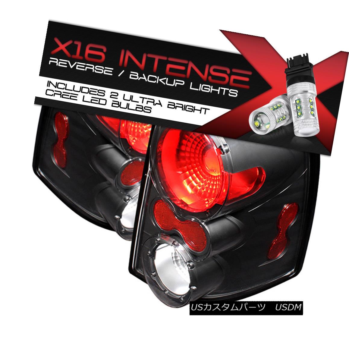 テールライト {Cree LED Reverse Bulb} 02-05 Ford Explorer Black Tail Light Brake Parking Lamp {クリーLEDバックライト} 02-05 Ford Explorerブラックテールライトブレーキパーキングランプ 【並行輸入品】
