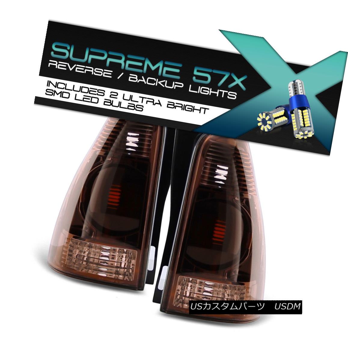 テールライト !FULL SMD REVERSE! 03-05 4Runner SR5 Sport Factory Style Tail Lights Dark Smoke ！FULL SMD REVERSE！ 03-05 4Runner SR5スポーツファクトリーテールライトダークスモーク 【並行輸入品】