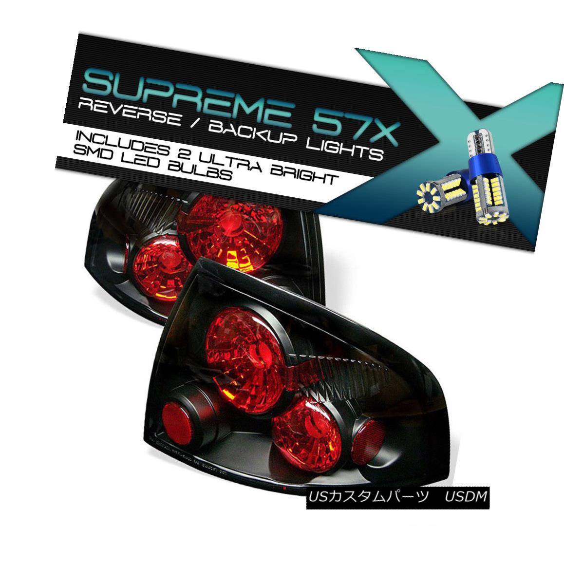 テールライト {Full SMD Backup} For Sentra B15 SR20DE 00-2003 Signal Black RED Brake Tail Lamp {フルSMDバックアップ} Sentra B15用SR20DE 00-2003シグナルブラックREDブレーキテールランプ 【並行輸入品】
