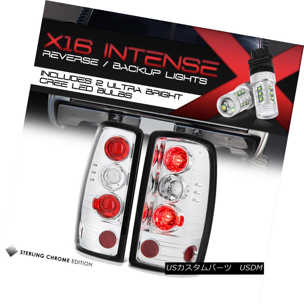 テールライト Cree LED Backup 00-06 Chevy Suburban Tahoe GMC Yukon Denali Red Barn Taillight クリーLEDのバックアップ00-06シボレー郊外のタホGMCユーコンデナリレッドバーンティアライト 【並行輸入品】