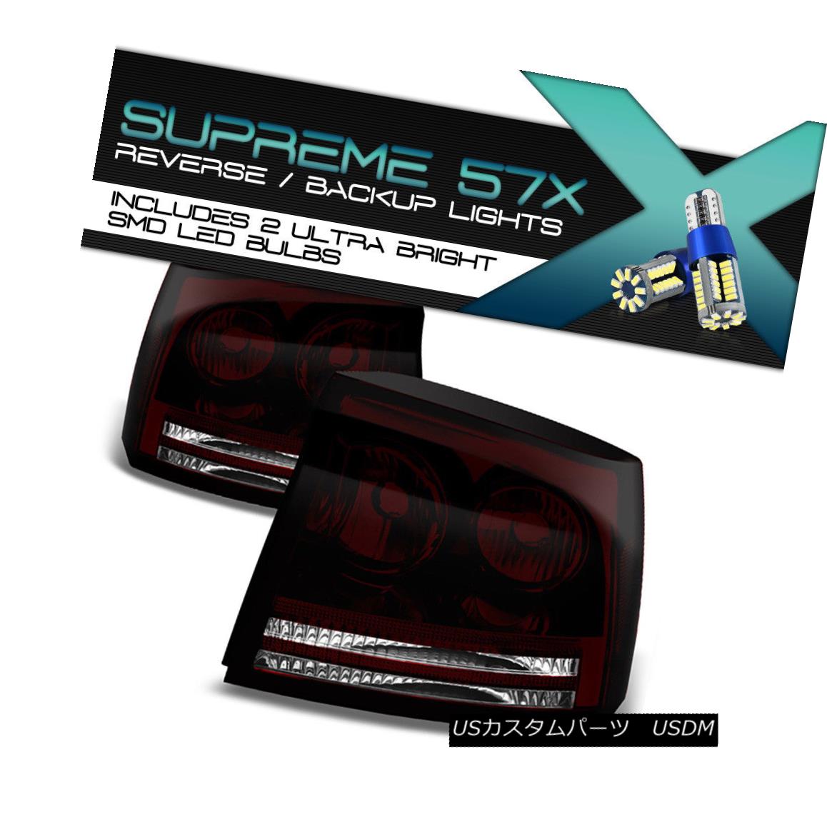 テールライト !360 DEGREE SMD REVERSE! Dodge Charger 2006-2008 Brake Tail Light Set Left Right 360°SMD逆転！ ダッジチャージャー2006-2008ブレーキテールライトは右にセット 【並行輸入品】