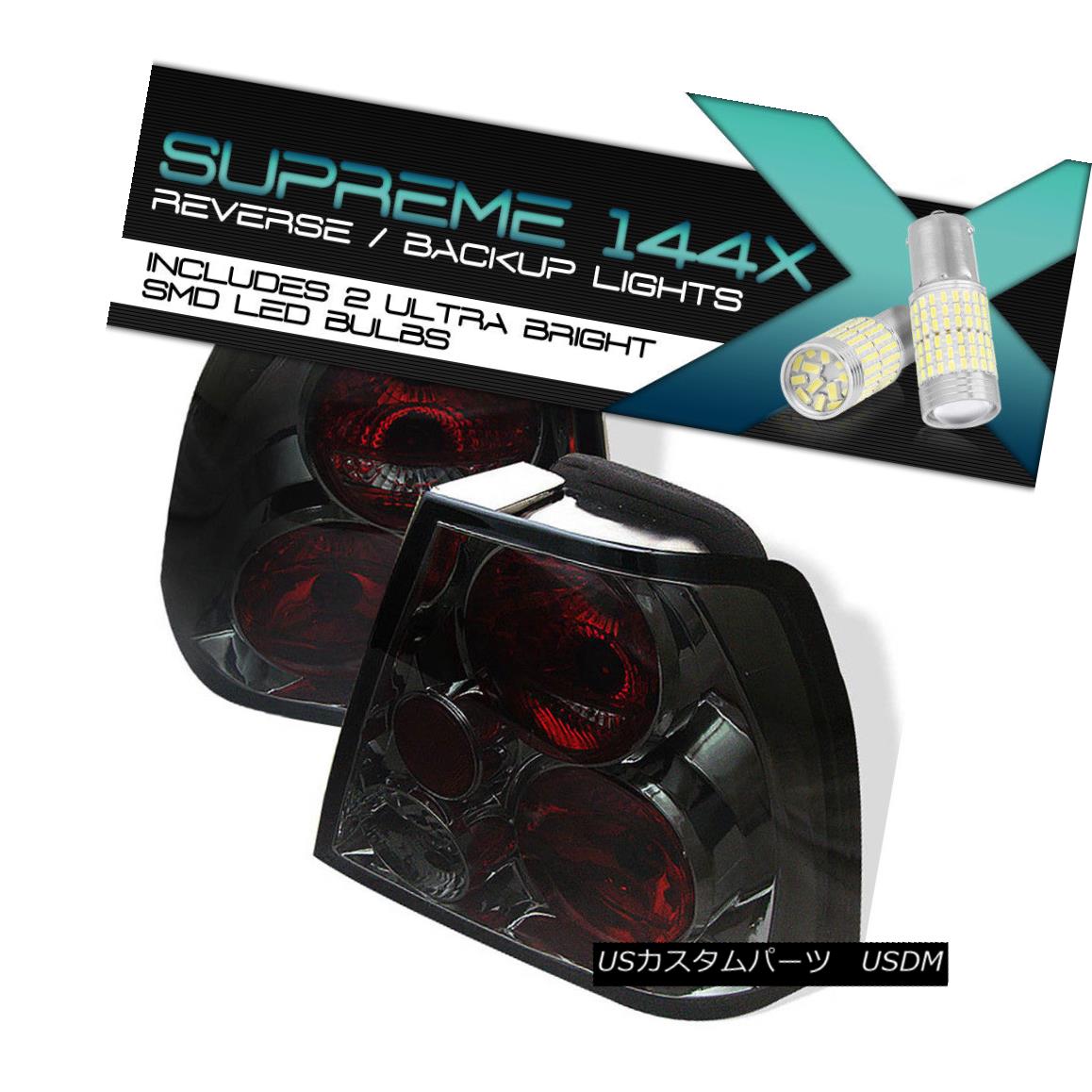 テールライト [FULL SMD REVERSE] 1999-05 Jetta Bora [SMOKE] Rear Brake Tail Light Brake Signal [FULL SMD REVERSE] 1999-05 Jetta Bora [SMOKE]リアブレーキテールライトブレーキ信号 【並行輸入品】