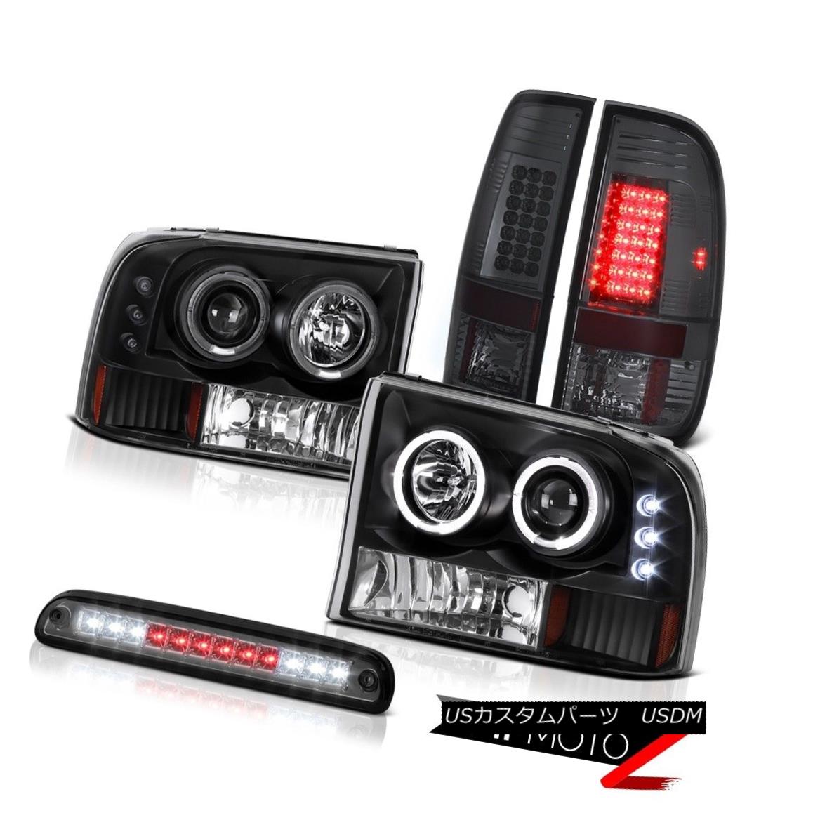 テールライト LED Projector Headlights High Stop Parking Tail Light 99 00 01 02 03 04 F250 XL LEDプロジェクターヘッドライトハイストップパーキングテールライト99 00 01 02 03 04 F250 XL 【並行輸入品】