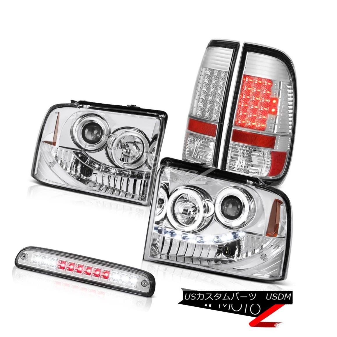 テールライト 2005 06 07 F250 King Ranch Chrome LED Daytime Headlights Tail Lights Roof Brake 2005 06 07 F250キングランチクロームLEDデイタイムヘッドライトテールライトルーフブレーキ 【並行輸入品】 62,315円
