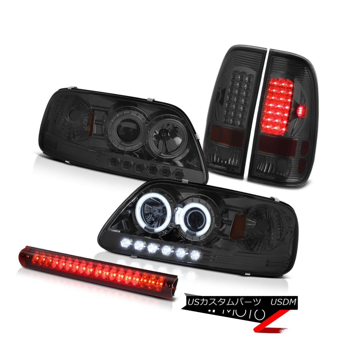 テールライト 1999-01 F150 Supercharged Angel Eye CCFL Headlight Dark LED Tail Lights Lamp Red 1999-01 F150スーパーチャージドエンジェルアイCCFLヘッドライトダークLEDテールライトランプレッド 【並行輸入品】 63,162円