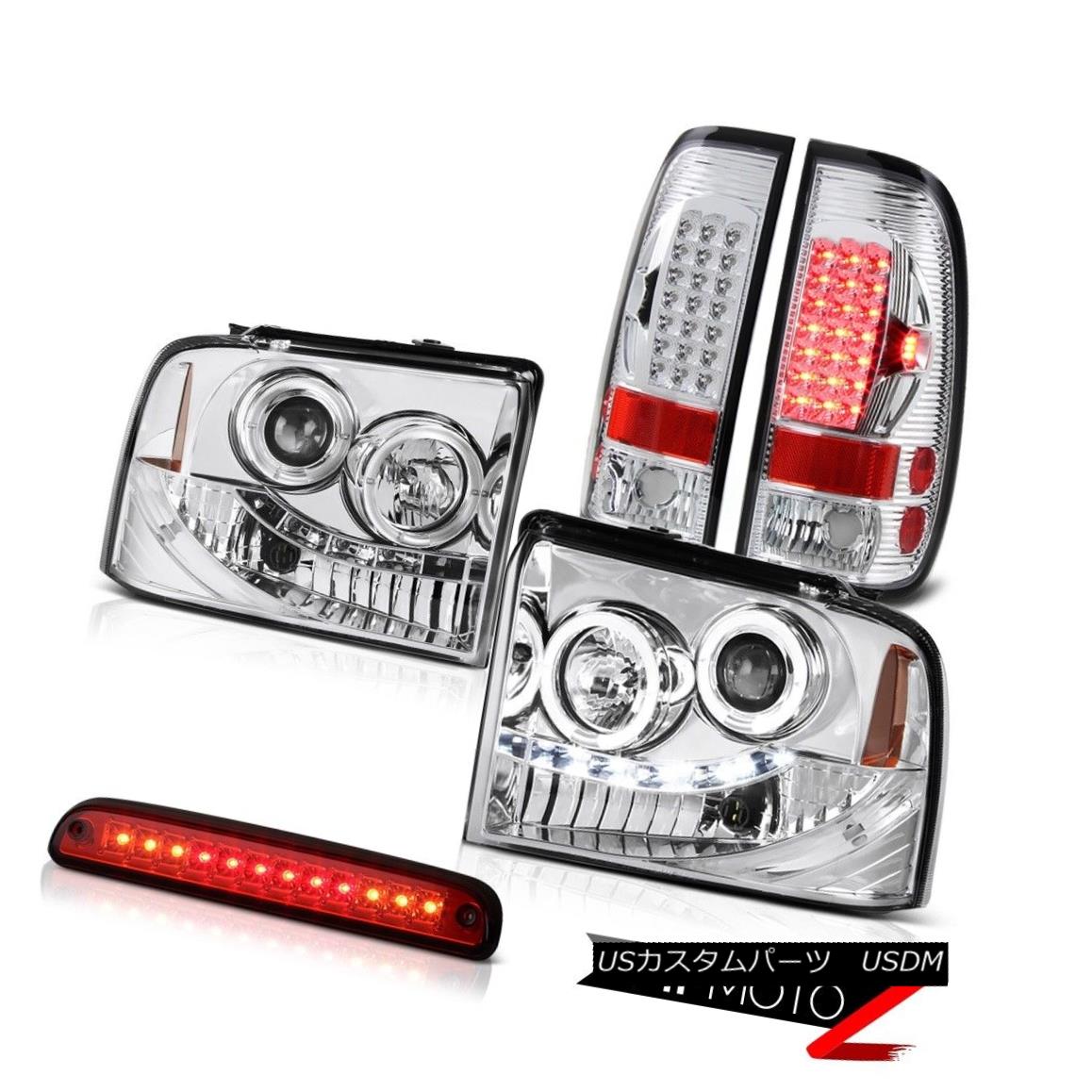 テールライト Halo Projector Headlights LED Bulb Tail Light Roof Brake 2005-2007 F350 Amarillo ハロープロジェクターヘッドライトLED電球テールライトルーフブレーキ2005-2007 F350アマリロ 【並行輸入品】