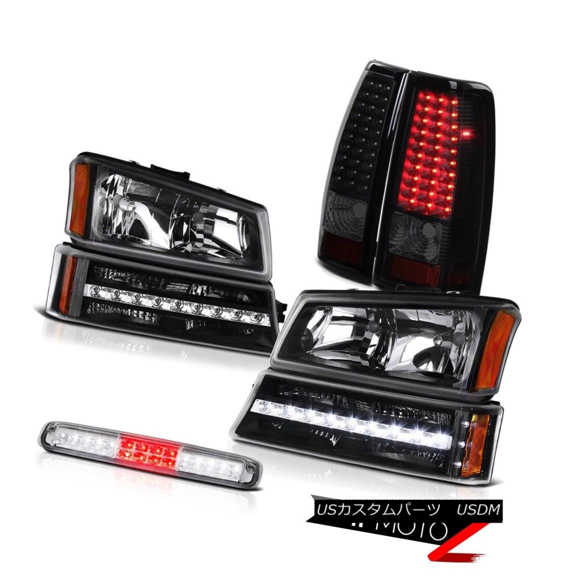 テールライト 2003-2006 Silverado 3RD Brake Light Inky Black Headlights Bumper Parking Lights 2003-2006シルバラード3RDブレーキライトインキブラックヘッドライトバンパーパーキングライト 【並行輸入品】