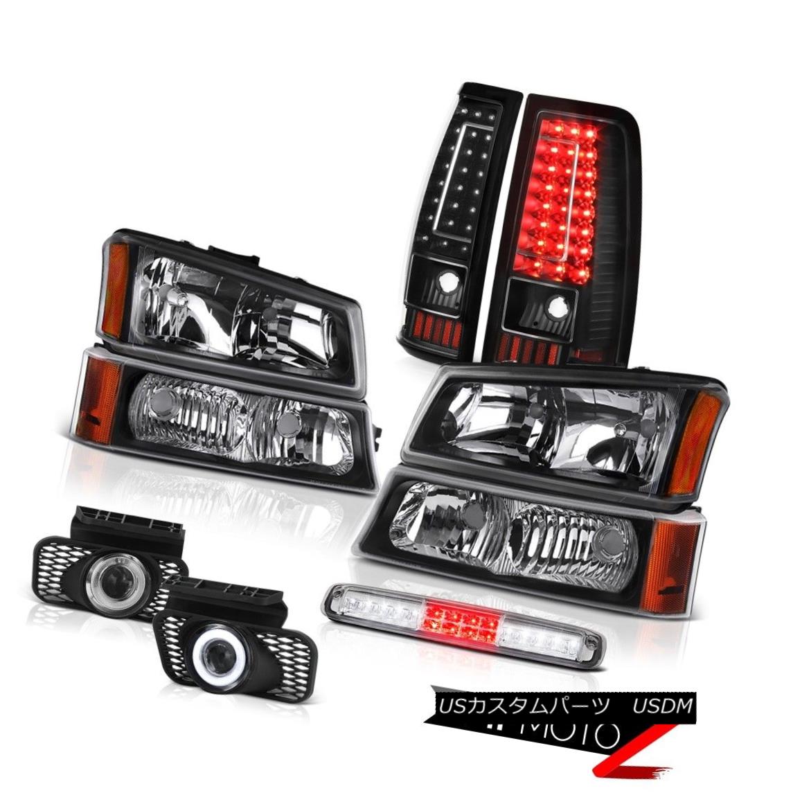 テールライト 2003-2006 Silverado High Stop Lamp Foglamps Rear Brake Lamps Headlamps Oe Style 2003-2006 SilveradoハイストップランプフォグランプリアブレーキランプヘッドランプOeスタイル 【並行輸入品】
