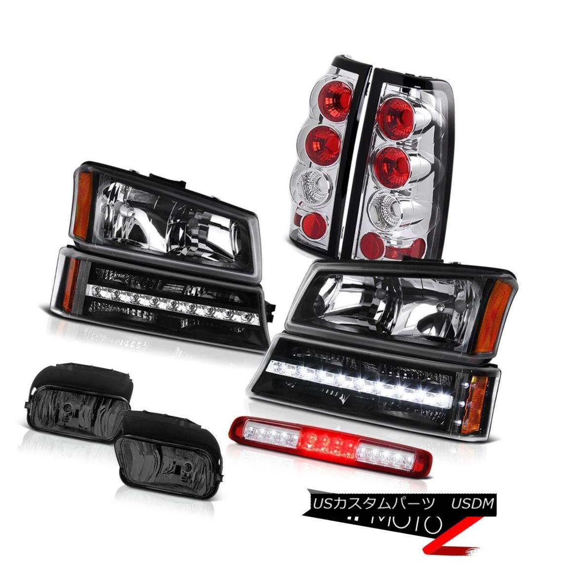テールライト 03-06 Silverado Foglights Roof Cab Lamp Headlights Bumper Light Rear Brake Lamps 03-06 Silverado Foglightsルーフキャブのランプヘッドライトバンパーライトリアブレーキランプ 【並行輸入品】