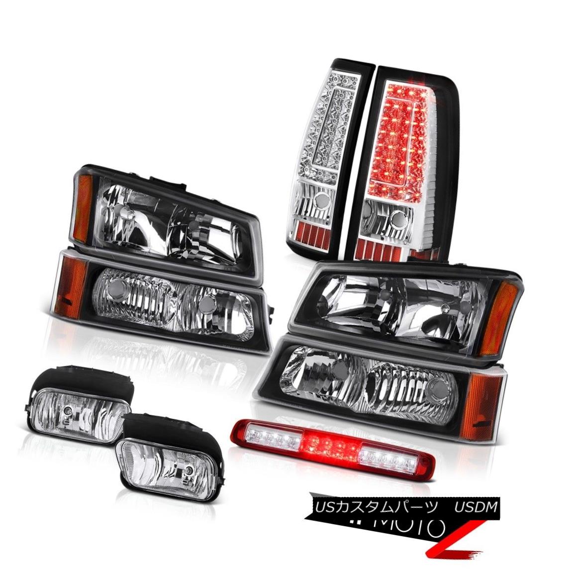 テールライト 2003-2006 Silverado 1500 Rosso Red Third Brake Lamp Fog Lamps Rear Headlamps 2003-2006 Silverado 1500 Rossoレッド第3ブレーキランプフォグランプリアヘッドランプ 【並行輸入品】 63,162円
