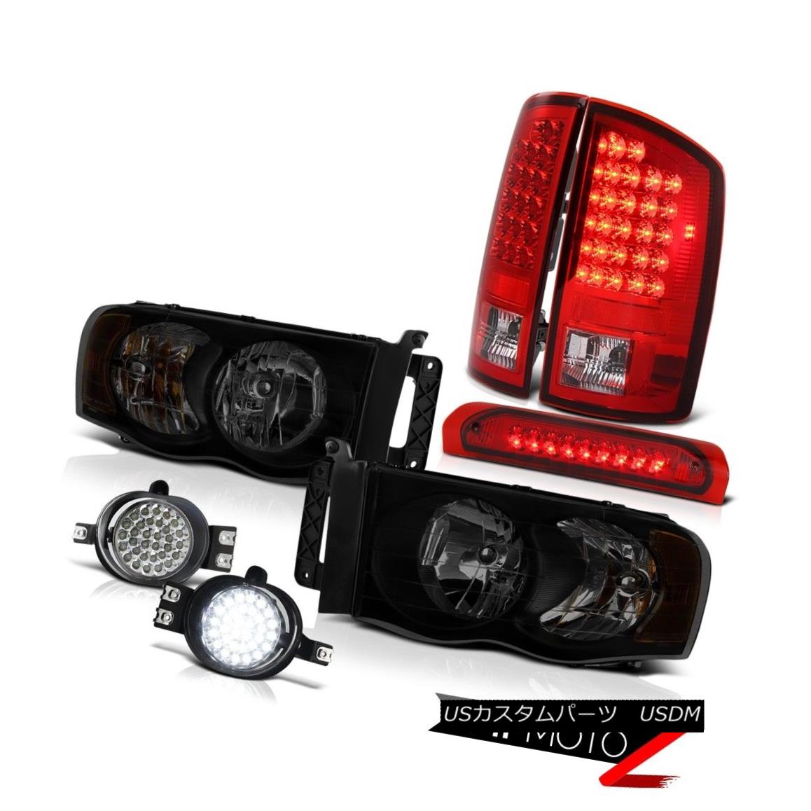 テールライト 02-05 Dodge Ram 1500 2500 4.7L Headlamps Foglights Roof Cab Light Taillights LED 02-05 Dodge Ram 1500 2500 4.7LヘッドランプフォグライトルーフキャブライトテールライトLED 【並行輸入品】