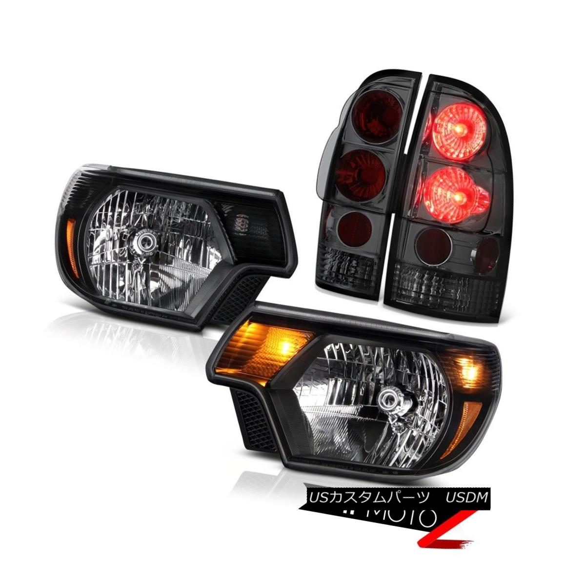 テールライト 12 13 14 15 Toyota Tacoma 4WD Phantom smoke taillamps headlamps Euro Assembly 12 13 14 15 Toyota Tacoma 4WDファントムスモークテールランプヘッドランプユーロアセンブリ 【並行輸入品】