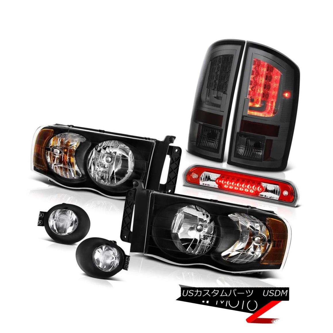 テールライト 2002-2005 Dodge Ram 1500 ST Tail Lamps Fog Headlamps High STop Light Replacement 2002-2005 Dodge Ram 1500 STテールランプフォグヘッドランプHigh STOPライト交換 【並行輸入品】