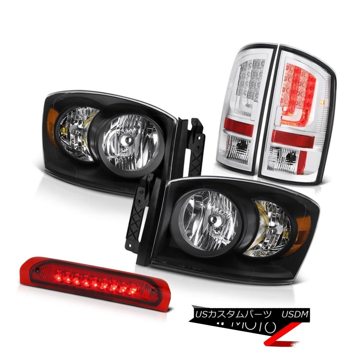テールライト 2006 Ram 5.9L Chrome Tail Lamps Headlights Roof Brake Light Neon Tube Tron STyle 2006 Ram 5.9LクロームテールランプヘッドライトルーフブレーキライトネオンチューブTron STyle 【並行輸入品】