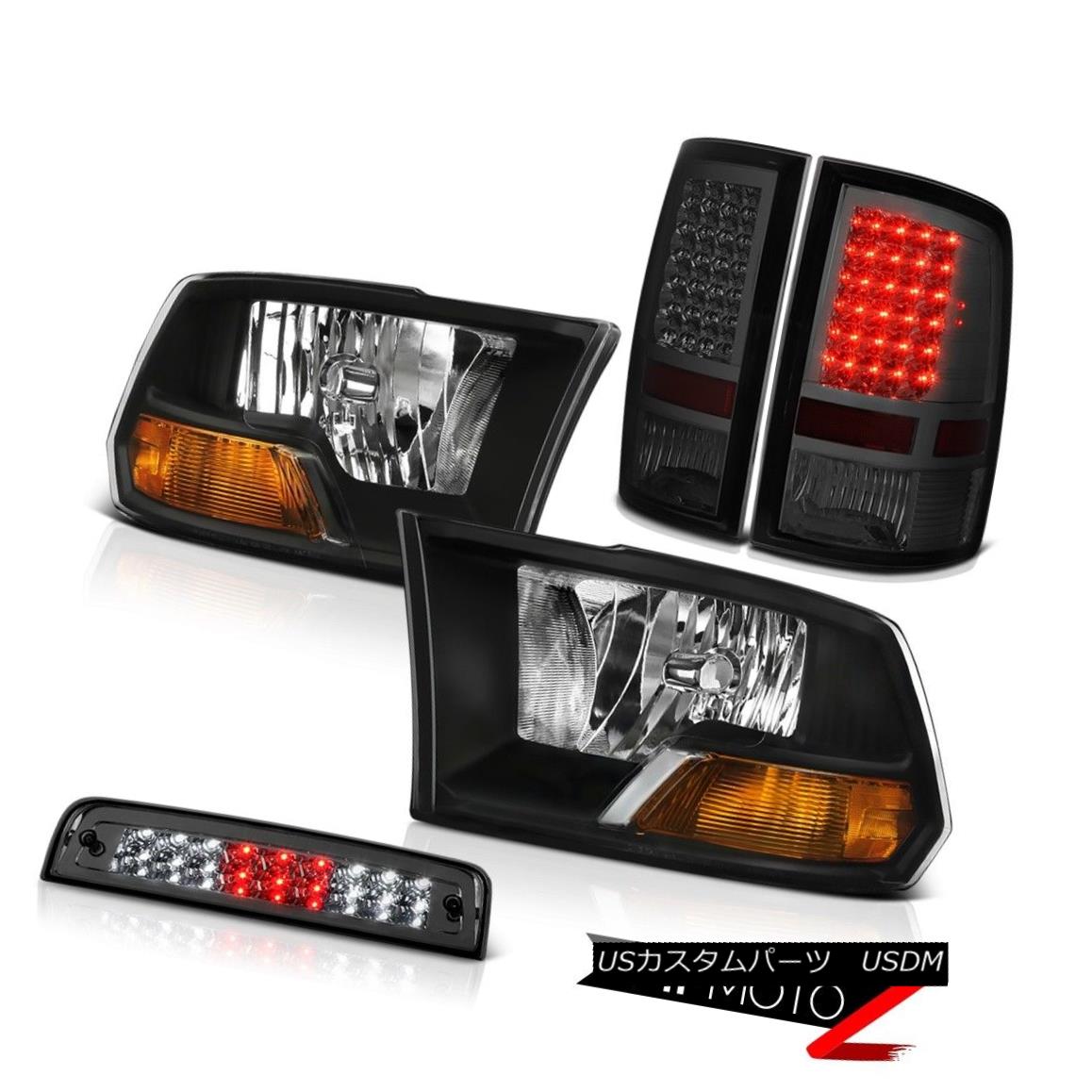 テールライト 2010-2018 Dodge Ram 1500 3.0L Smokey Roof Brake Lamp Parking Lights Headlights 2010-2018 Dodge Ram 1500 3.0Lスモーキールーフブレーキランプパーキングライトヘッドライト 【並行輸入品】 63,162円