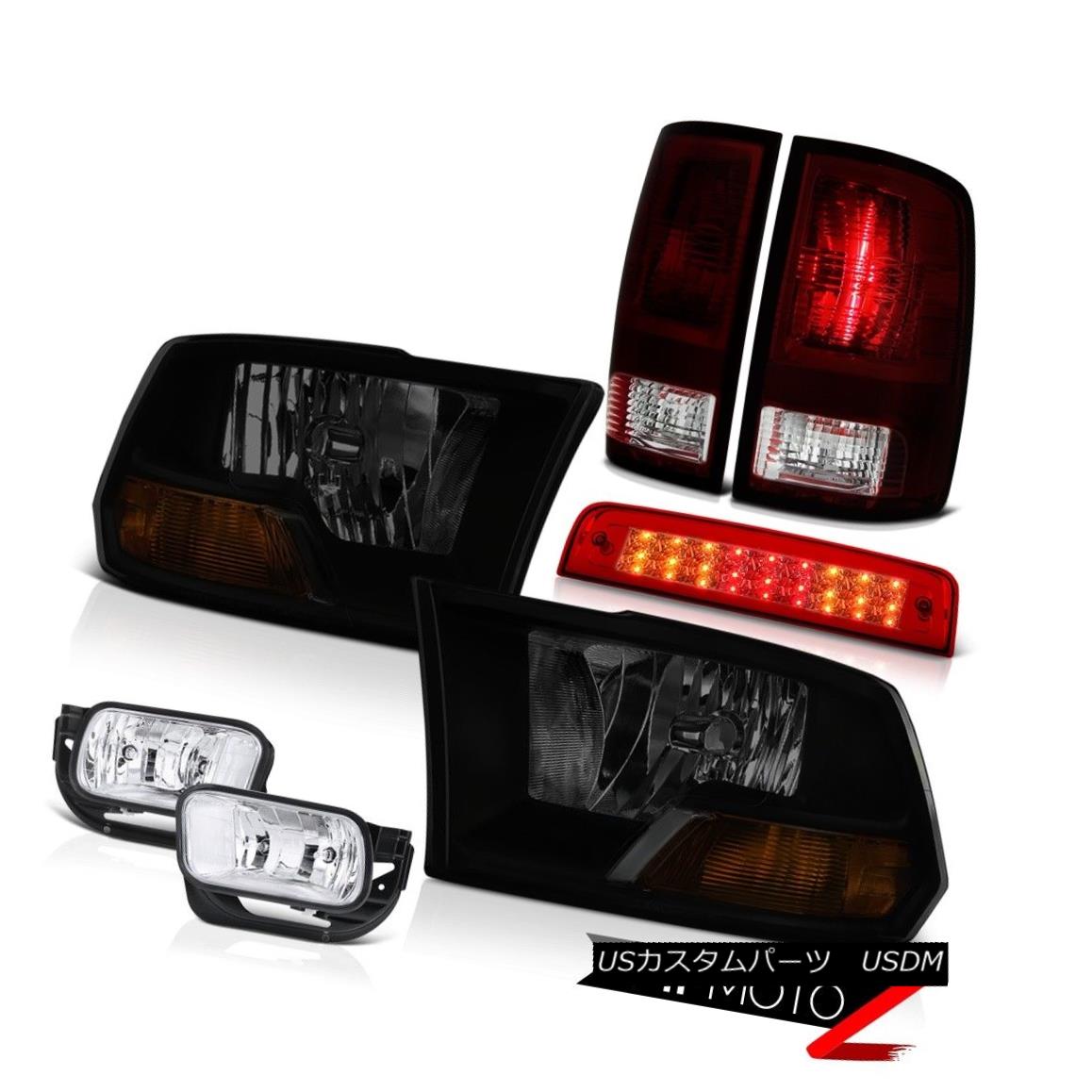 テールライト 2010-2018 Ram 3500 5.7L 3RD Brake Lamp Fog Lights Tail Headlights \