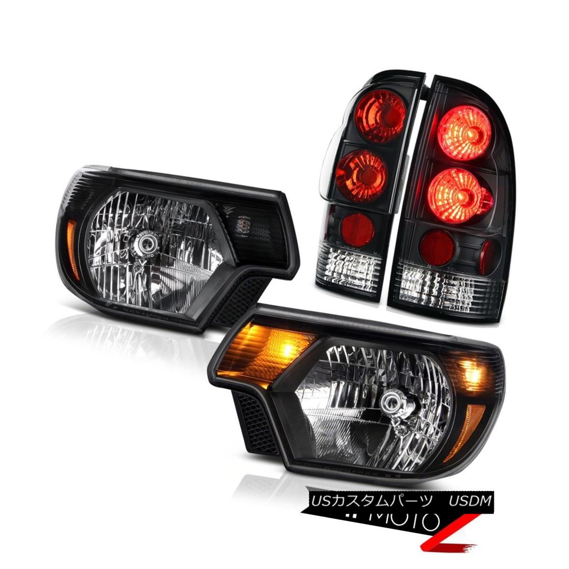テールライト 2012-2015 Toyota Tacoma X-Runner Raven black headlights taillights Replacement 2012年?2015年トヨタタコマXランナーレイブンブラックヘッドライトテールライト交換 【並行輸入品】